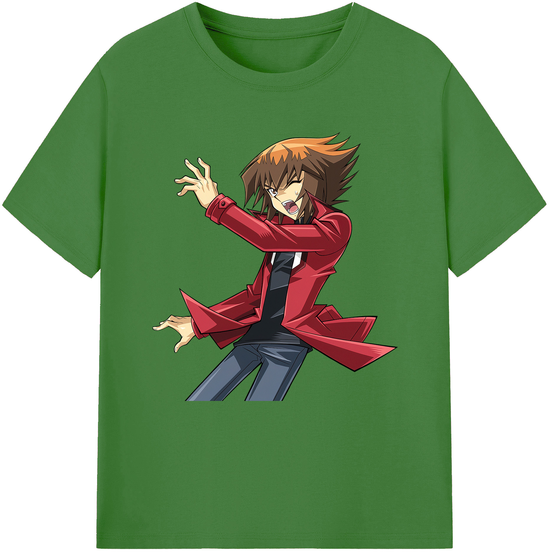 （画像用） 遊☆戯☆王 Yu-Gi-Oh! レディースカジュアルプリントTシャツ（綿100％）